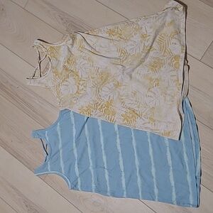 2 Girls Cotton Summer Dresses, Size 8 (m)